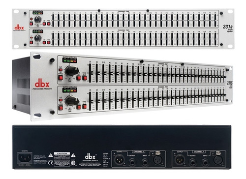 Dbx 231s Ecualizador Profesional Estéreo 31 Bandas X Canal