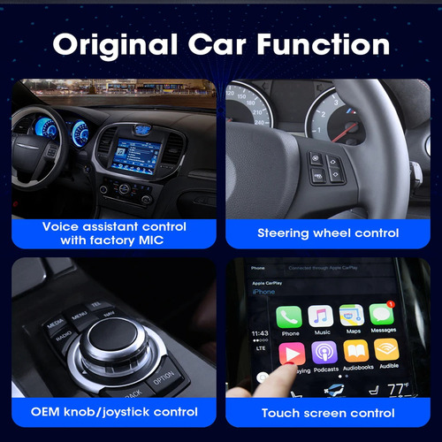 Adaptador Android Auto Inalámbrico Carp Wireless Universal