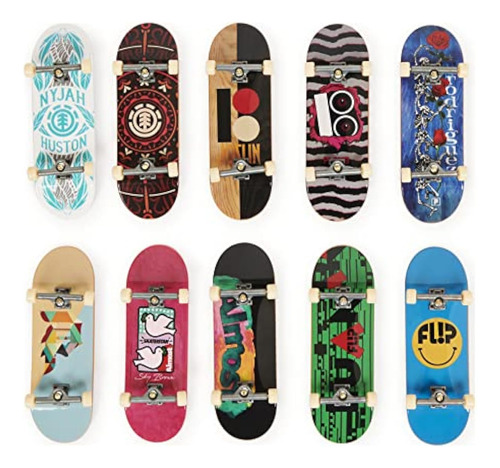 Tech Deck, Dlx Pro - 10 Patinetas Para Dedos