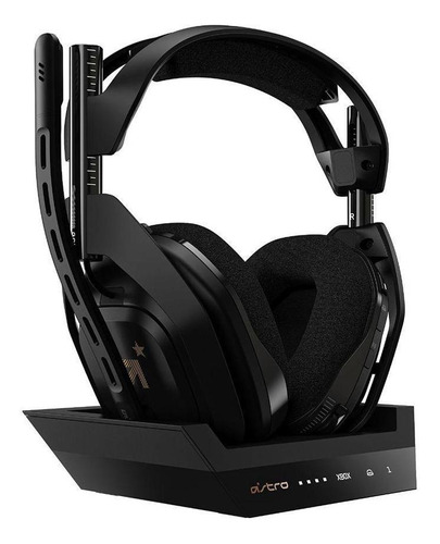 Headset Gamer Astro A50 Sem Fio + Base Xbox One E Pc Novo