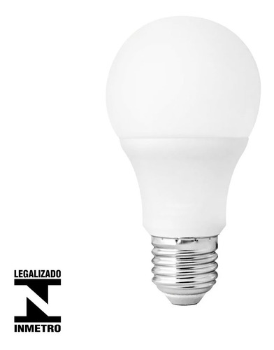 Kit 10 Lâmpada Led 7w Bulbo Bivolt E27 90% Mais Econômico!