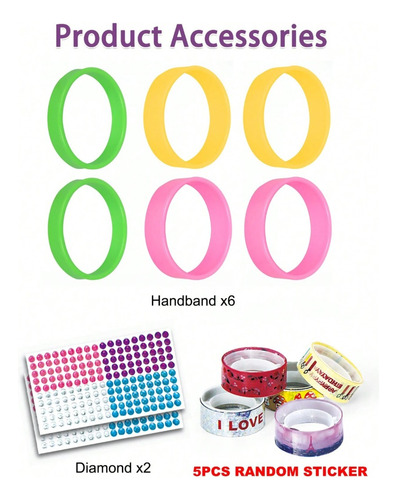 Set Para Armar Pulseras Personalizar Accesorios Juguete
