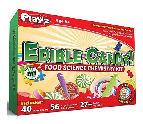 ¡dulces Comestibles De Playz! Kit De Química Stem De Food Sc