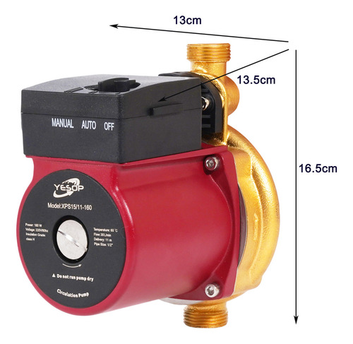 Bomba Presurizadora De Agua Para 2 Servicios Simultáneo Aumenta Presión - 11m 160w