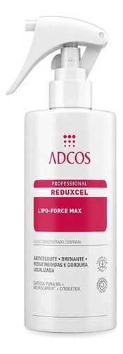 Lipo Force Max Reduxcel Anticelulite Redutor Adcos 200ml