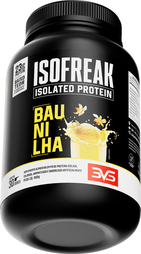 Whey Isolado Isofreak 900g Sabor: Baunilha - Fórmula Avançada Com 23g De Proteína Por Dose