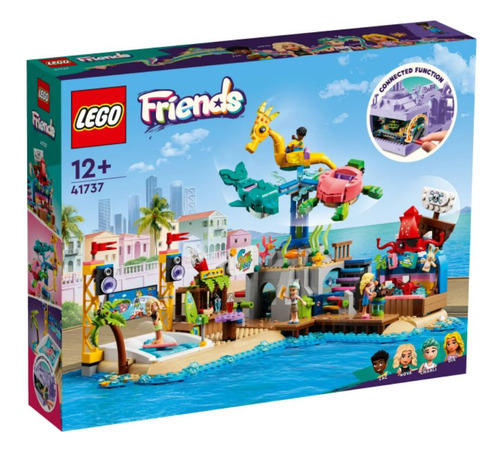 Lego Friends Parque De Diversões Na Praia 41737 - Lego