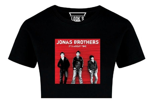 Playera O Crop Top Jonas Brothers It´s About Time