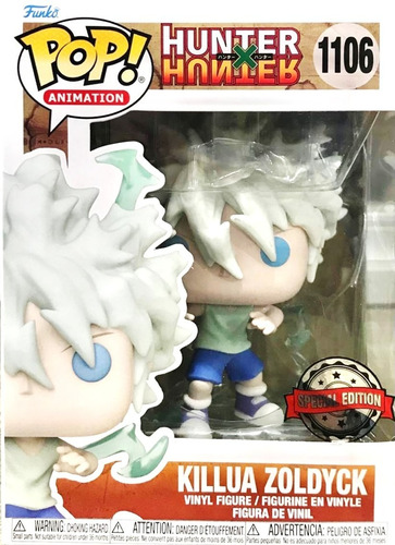 Funko Pop Killua Zoldyck Hunter X Hunter #1106