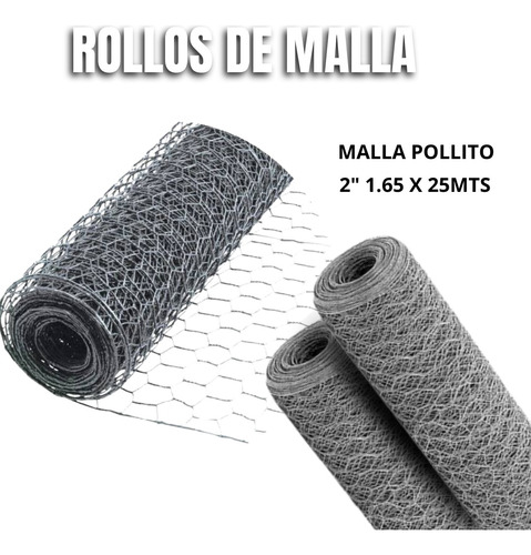 Malla Gallinero 2'* 1.65*25 Mts