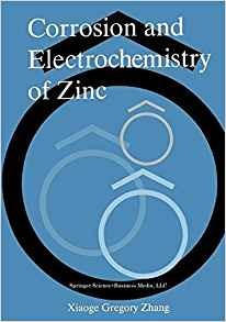 Corrosion And Electrochemistry Of Zinc