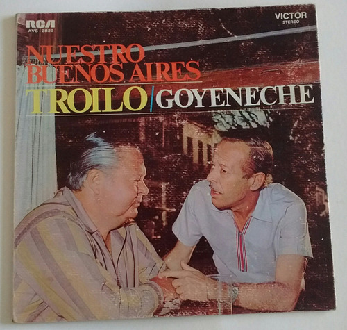 Troilo Goyeneche Nuestro Buenos Aires Vinilo Lp Rca 1979