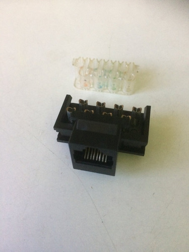 Amp Módulo Keystone Jack Rj45/cat.5/8w-ref: 556151-1