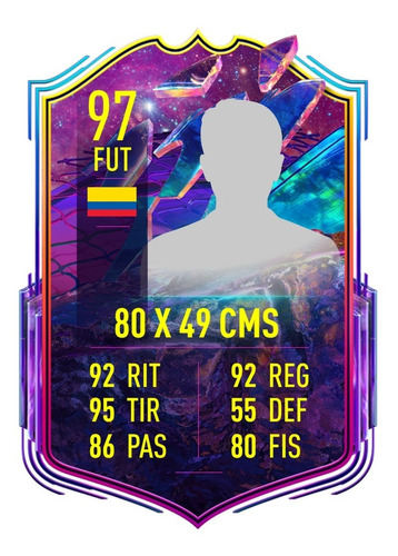 Carta Personalizada Fifa Ultimate Team Ex. Grande