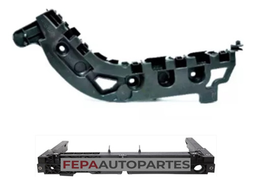 Guia Soporte Paragolpe Trasero Renault Fluence 2014 / 2017