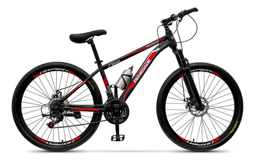 Bicicleta De Montaña Expert Renegade Rodado 26 Con 21 Cambios Shimano Frenos De Disco Y Accesorios