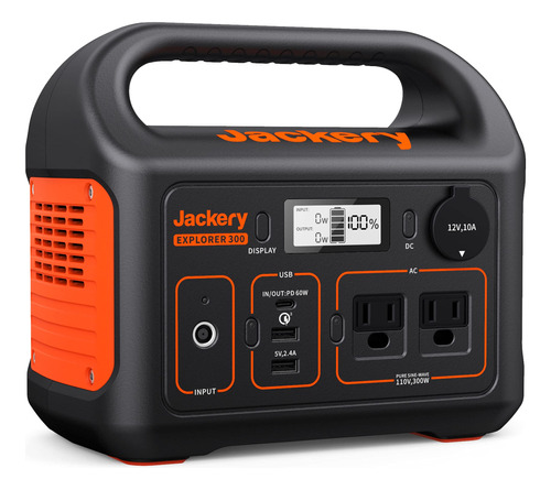 Jackery Estacin De Energa Porttil Explorer 300, Batera D