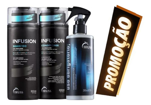 Truss Professional-shampoo Infusion /condic /reconstrutor