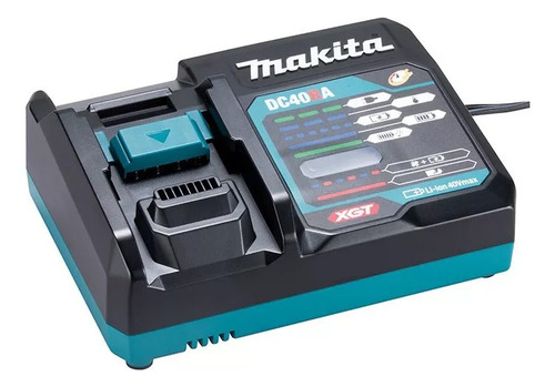 Carregador Rápido 40v Xgt Dc40ra + Bateria 2.5ah Makita 220v
