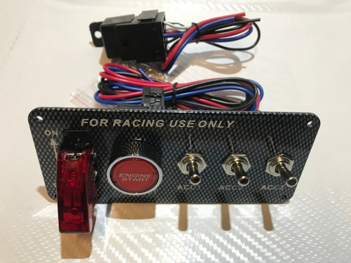 Imagen 5 de 6 de Interruptores Llaves Encendido Switch Led Nitro Tablero T42