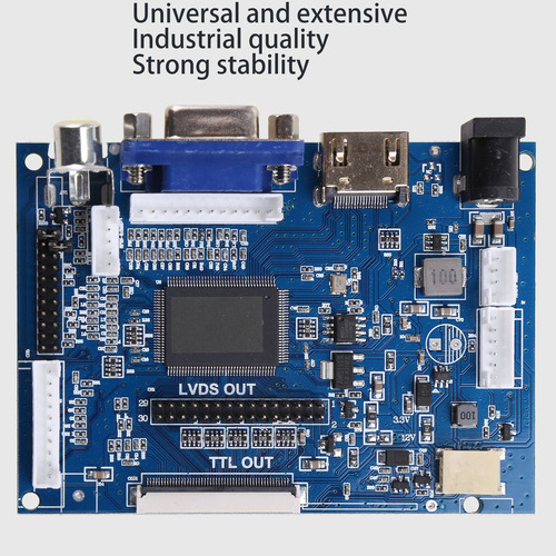 Display Lcd Ttl Lvds Placa Controladora Compatível Com Hdmi