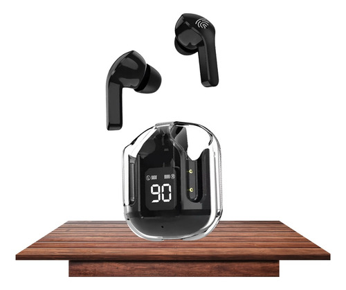 Auriculares In-ear Inalámbricos Bluetooth Zhome Tws Tactil Negro