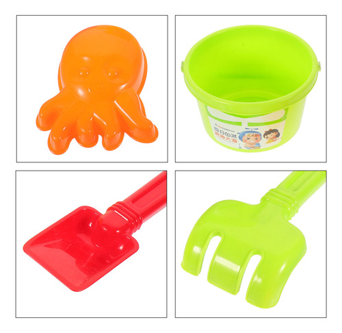 Juego De Juguetes Para Niños Con Forma De Cubo De Playa, Cas