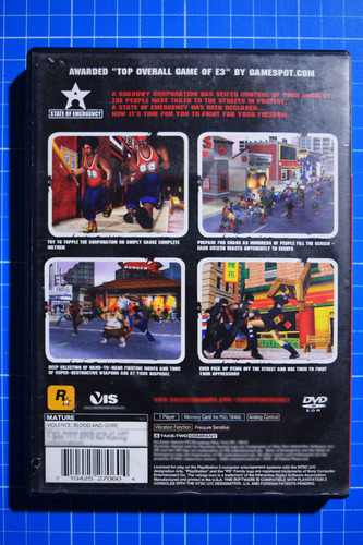 State Of Emergency Ps2 ¡juegazo! (Usado)