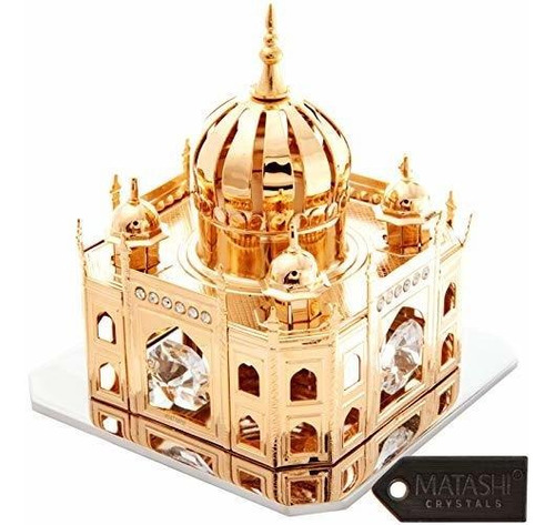 Adorno De Mezquita Chapado En Oro De 24 Quilates Matashi Con