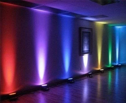 Luz Proton Par 36 Luces Dj Audioritmica Dmx Iluminacion Led Color de la luz  RGB