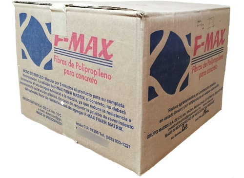 Imagen 2 de 3 de Micro Fibra Para Concreto Fmax 600 Gr (30 Pzas)