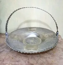 Comprar Antiguo Centro De Mesa Frutera Macitera Reprod.sheffield
