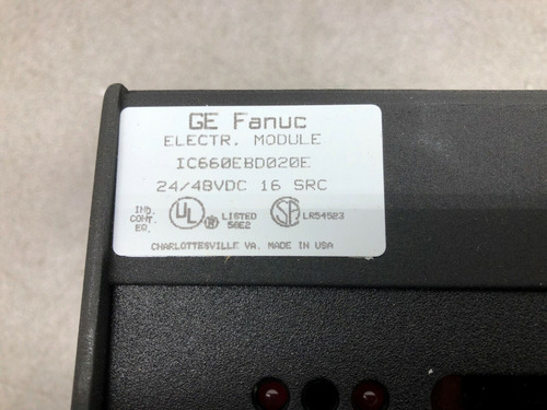 New In Box Ge Fanuc Genius 24-48 Vdc In/out 16 Pt Source Zzb