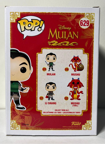 Funko Pop Mulan 629