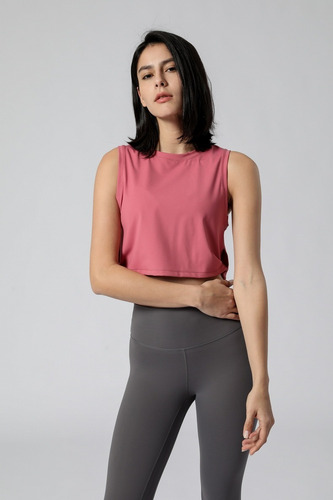 Top Deportivo Yoga Y Gym Yofit Coral O Gris