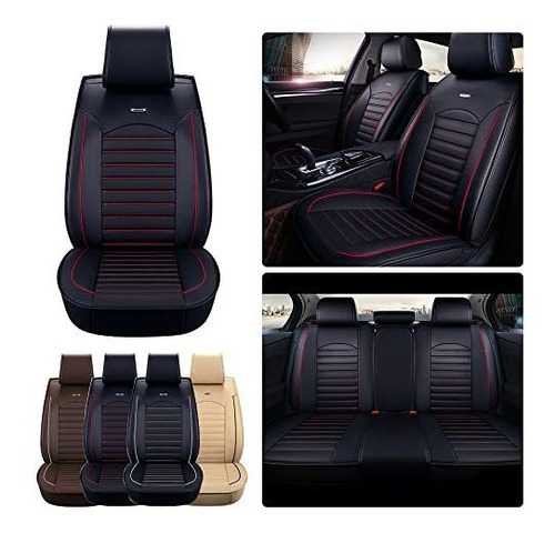 Otoez Universal Leather Car Seat Covers 5 Seat Full 9psg5