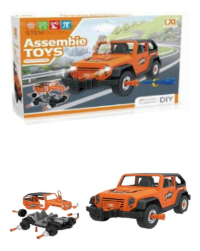 Vehiculo Diy Todoterren 46pcs