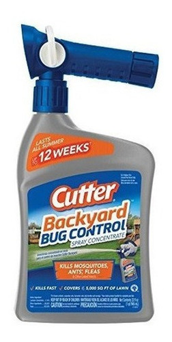 Cutter Backyard Bug Control Spray Concentrate, 32 Onzas