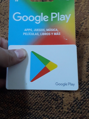 Imagen 1 de 1 de Google Play Tarjeta $500