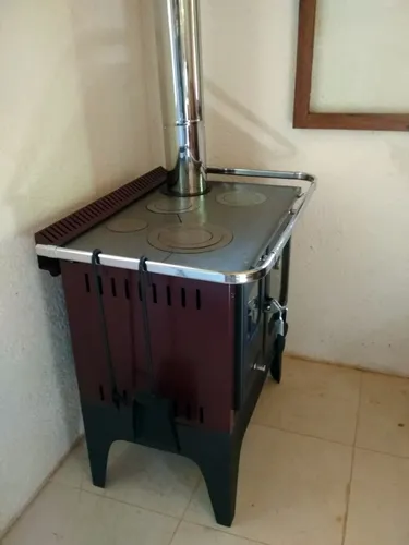 Cocina Estufa Calefactor Ecologico Alcazar S-800 Gaudin