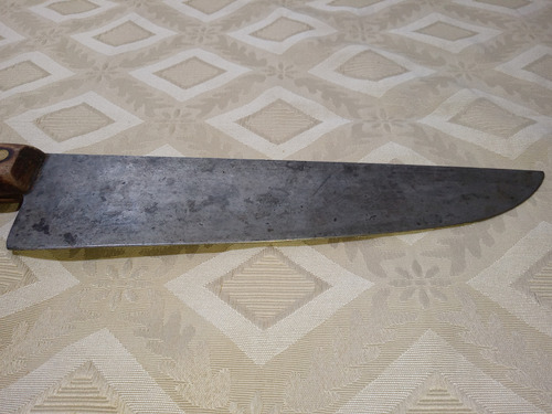 Antiguo Cuchillo Eskilstuna Au Crocodile Cocodrilo Marrón (Usado)