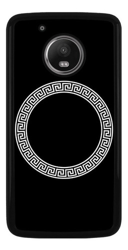 Funda Protector Para Motorola Moto Circulo Arte Moda 