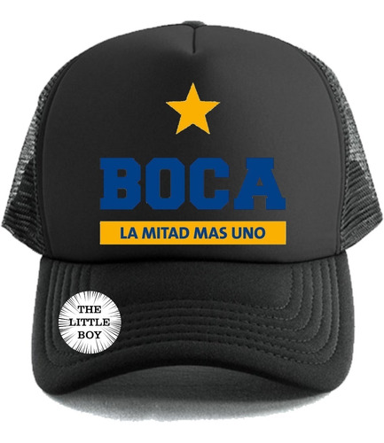 Gorra Trucker Boca Para Niño