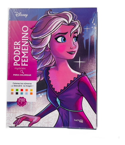 Libro Poder Femenino Disney Para Colorear Nuevo Sellado