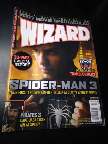 Wizard The Comics Magazine 2007 Movie Spectacular Comic Cine