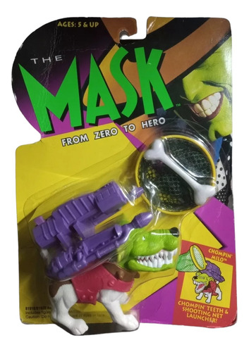 The Mask From Zero To Hero Chompin' Milo Kenner 1994 Nuevo