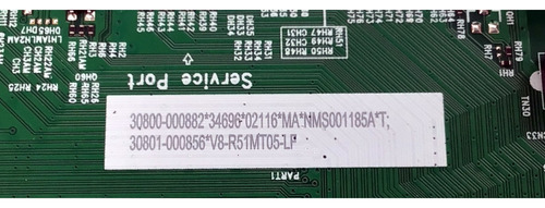 Main Tcl 30800-000882 40-r51mp7-mab2hg 65q650g (Usado)