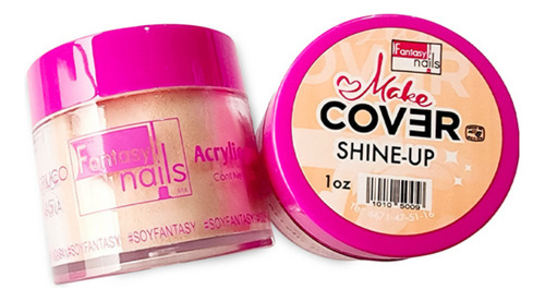Acrilicos Make Up 1 Oz A Elegir Tono, Fantasy Nails Shine-up