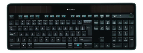 Teclado Logitech K750, Negro/inalambrico/for Computer