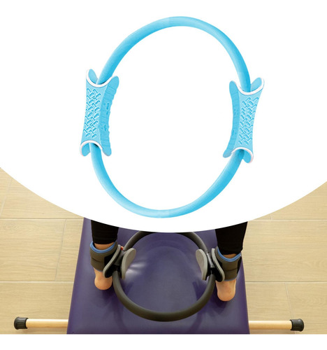Anillo De Pilates Circular, Accesorio Para Hacer Azul
